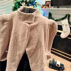 Express Cream Teddy Jacket